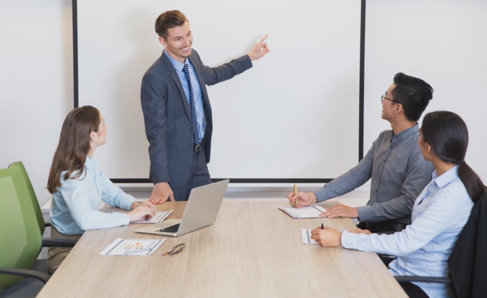Business owner reviewing financial reports with confidence during practical learning session
